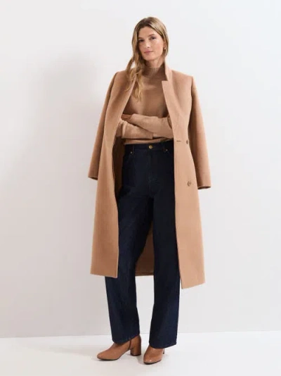 Phase Eight Charlotte Wool Coat In Brown