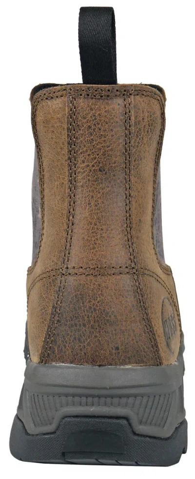 Hoss Boot Company Hoss Old Glory Distressed Composite Toe Work Boot In Brown