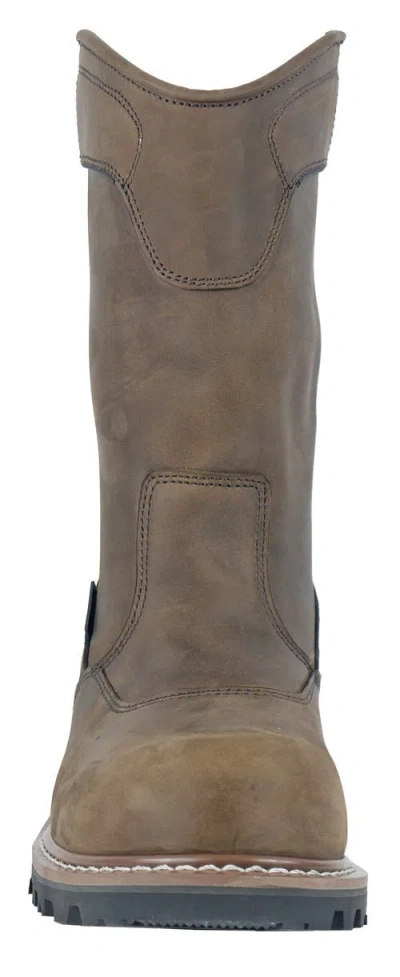 Hoss Boot Company Hoss Buford Logger Pull On Composite Toe Work Boot In Brown