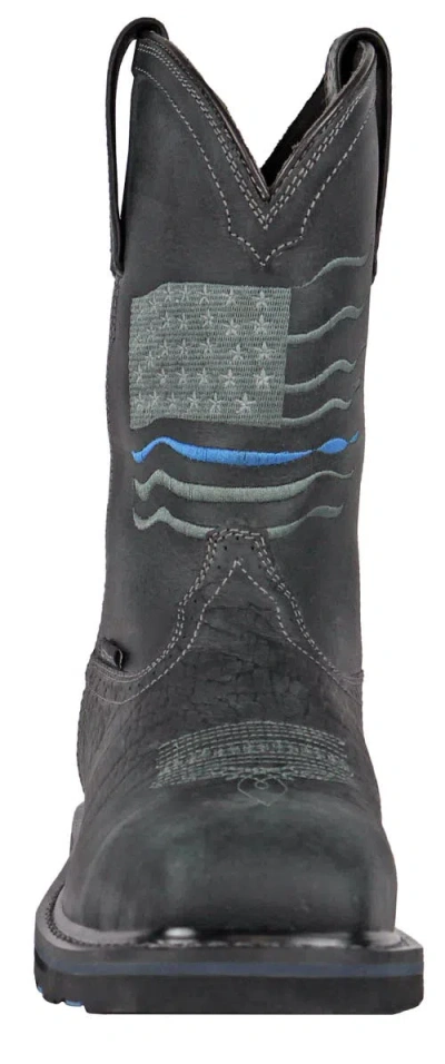 Hoss Boot Company Hoss Rushmore Composite Toe Puncture Resistant Work Boot In Black