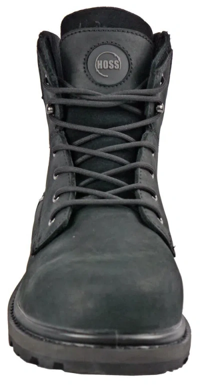 Hoss Boot Company Hoss Carson 6" Black Composite Toe Work Boot In Black