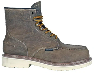 Diehard Monte Distressed Soft Toe Work Boot In Brown