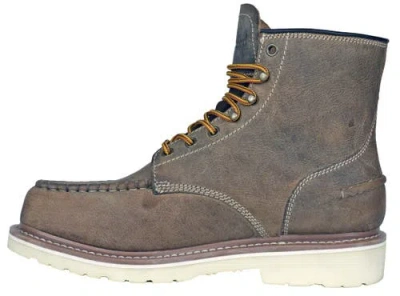 Diehard Monte Distressed Soft Toe Work Boot In Brown