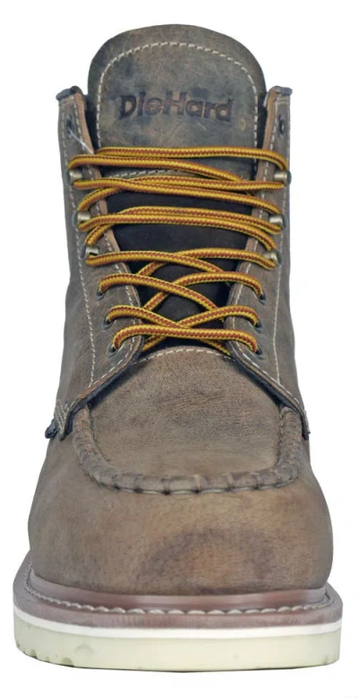 Diehard Monte Distressed Soft Toe Work Boot In Brown