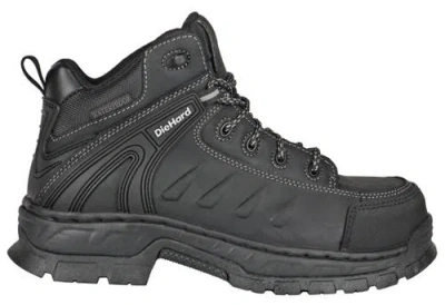 Diehard Squire Waterproof Composite Toe Work Boot In Black