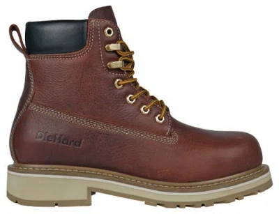 Diehard Crusader Composite Toe Waterproof Work Boot In Brown