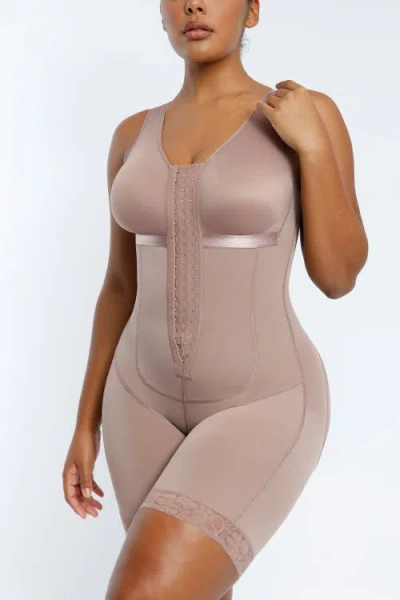 Shapellx Airslim® Post-surgical Full Coverage Bodysuit In Gray