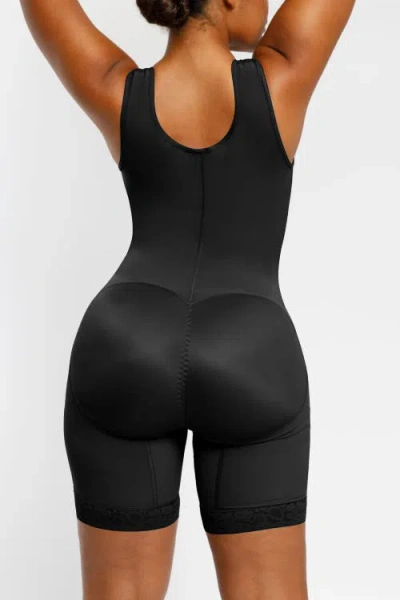 Shapellx Airslim® Post-surgical Full Coverage Bodysuit In Black