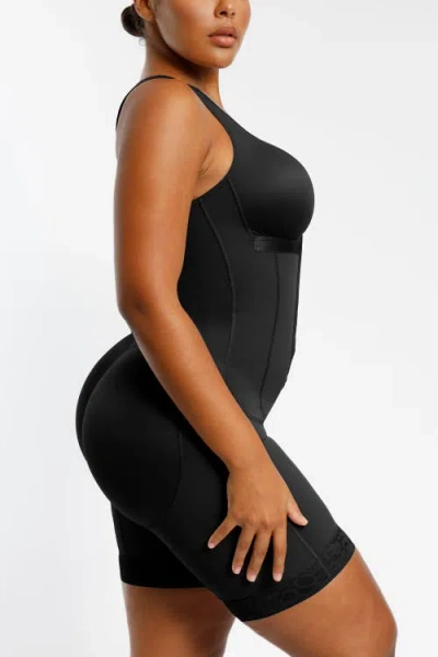 Shapellx Airslim® Post-surgical Full Coverage Bodysuit In Black