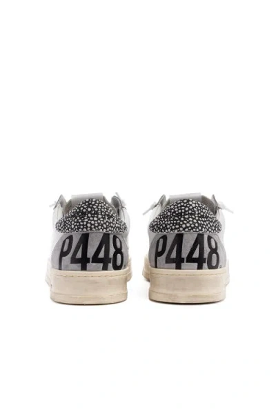 P448 Jack Spot White Sneaker In Multi