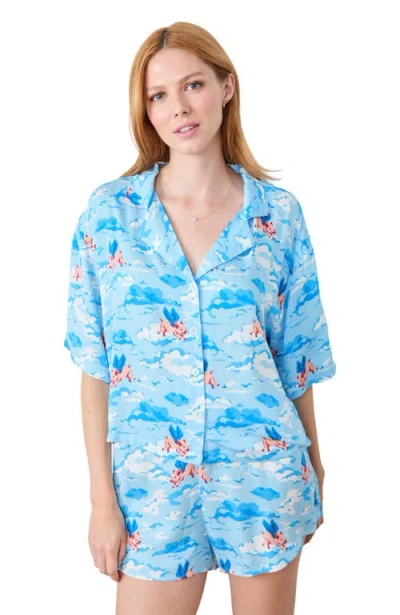 Printfresh Sweet Dreams Set In Blue