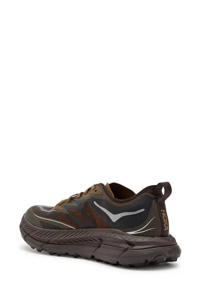 Hoka Mens  Mafate Speed 4 Lite In Brown/black