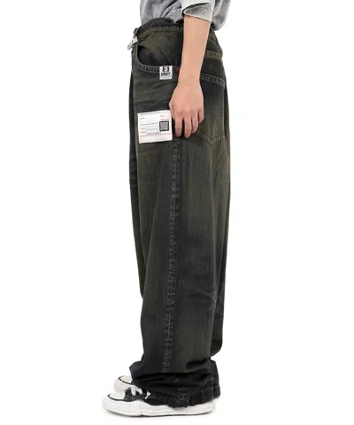 Miharayasuhiro Huge Layerd Jeans In Green