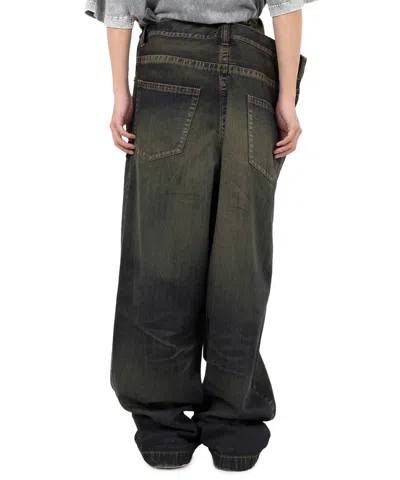 Miharayasuhiro Huge Layerd Jeans In Green