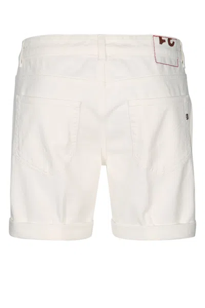Dondup Bermuda In White