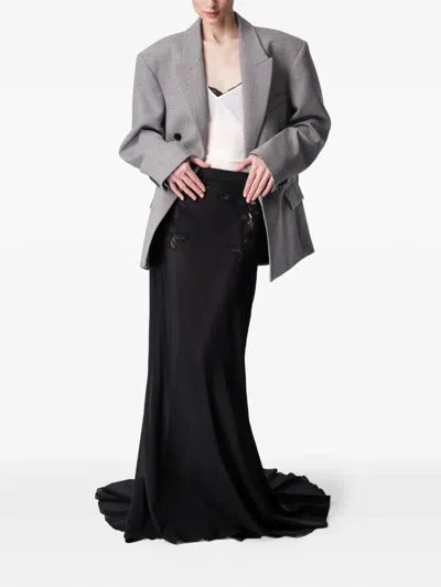 Article Ten Houndstooth Blazer In Gray