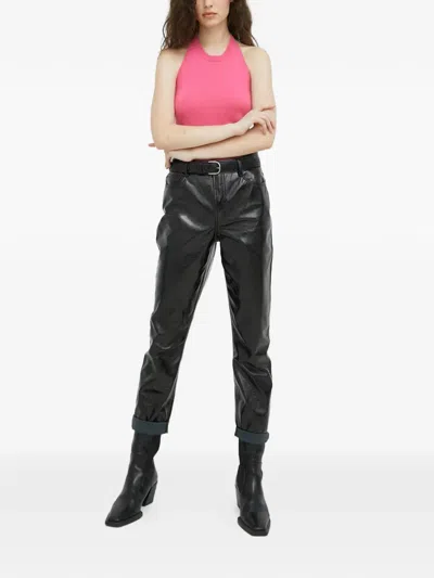 Samsoe & Samsoe Halterneck Top In Nude