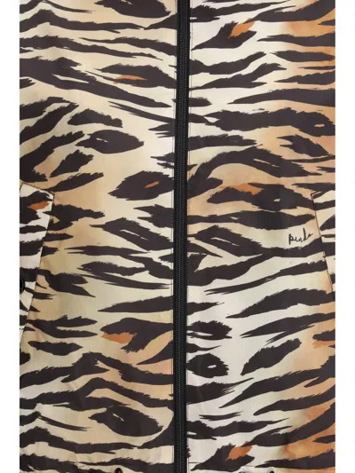 Pinko Multicolor Polyamide Shell Jacket In Multi