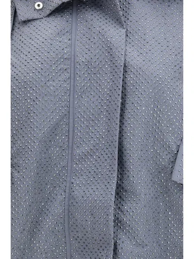 Pinko Light Blue Polyester Shell Jacket In Blue