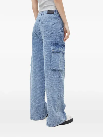 2nd Day Cargo-pocket Jeans In Blue