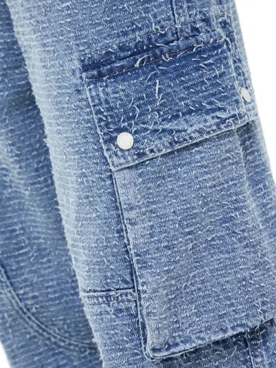 2nd Day Cargo-pocket Jeans In Blue