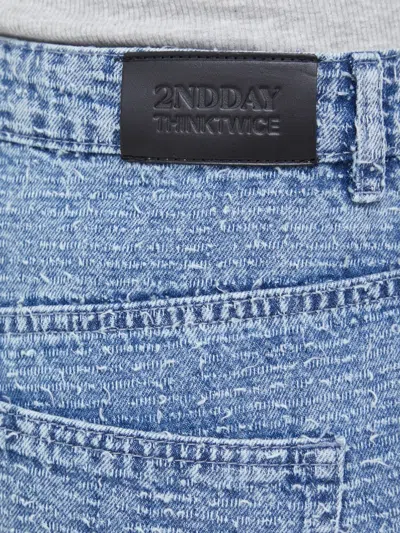 2nd Day Cargo-pocket Jeans In Blue