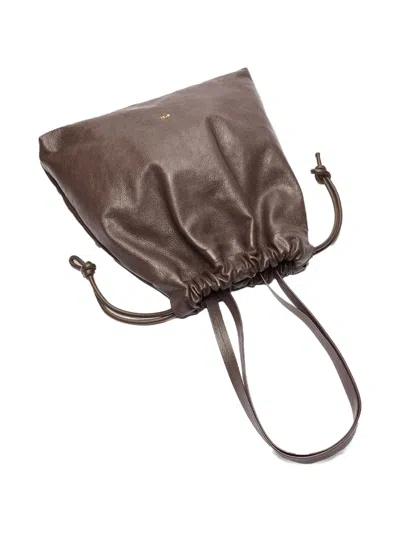 N°21 Eva Drawstring Shoulder Bag In Brown