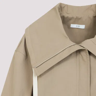 Co Rolled Llar Jacket In Gray