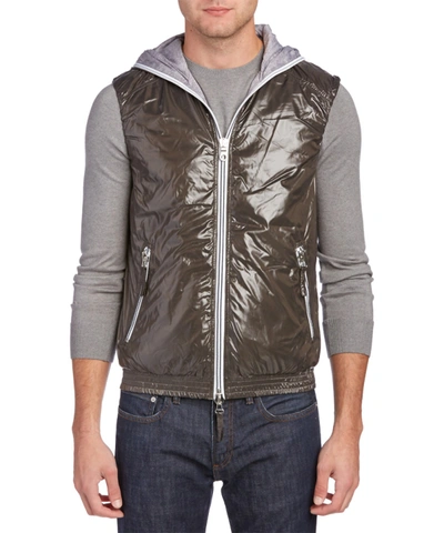 Duvetica Anceo Hooded Vest In Nocolor