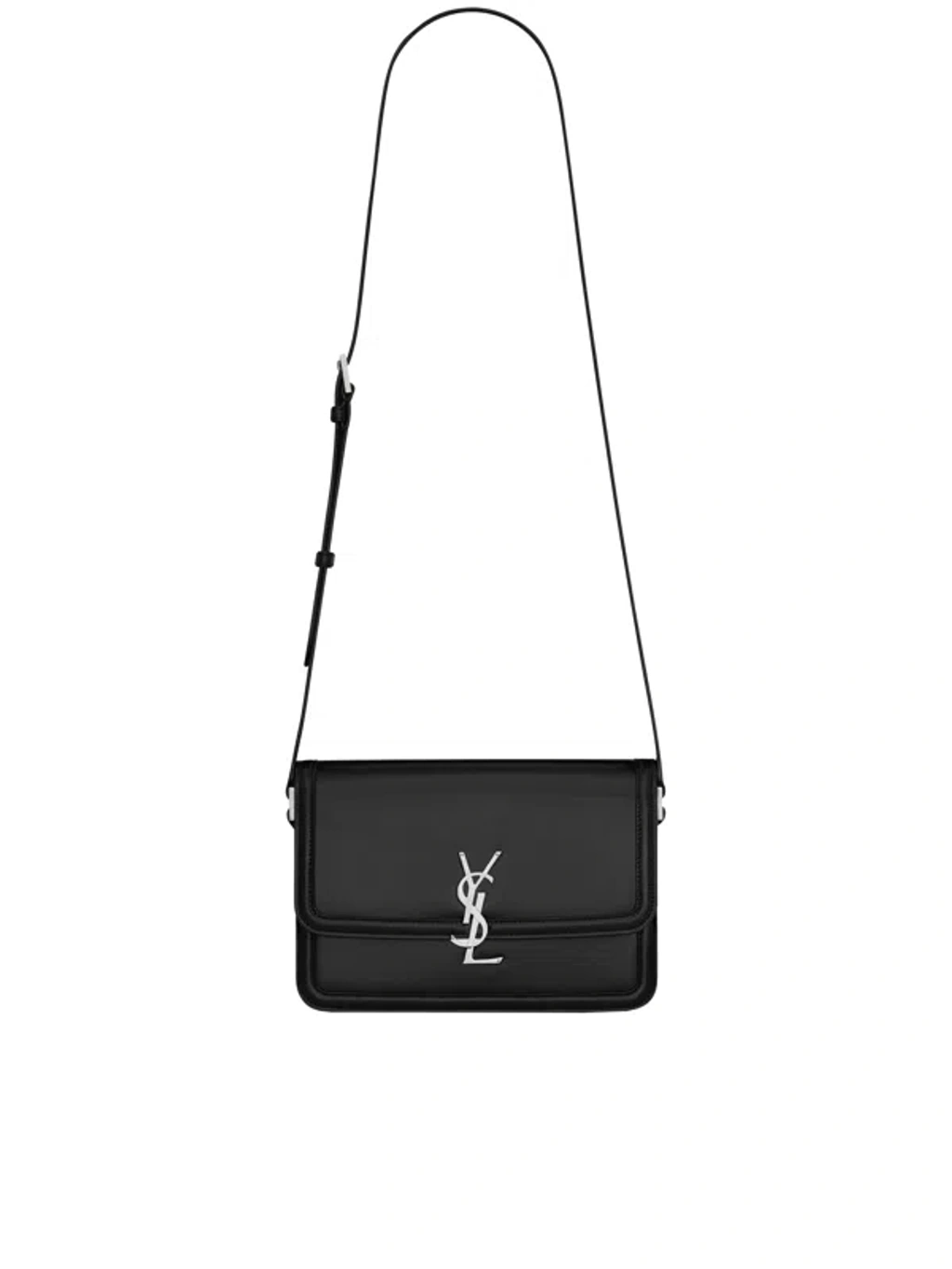 小物 saint laurent Saint Laurent 23cm X 16cm X 6cm Leather Crossbody Shoulder Handbag