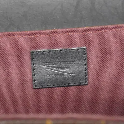 Pre-owned Louis Vuitton Black Brown Backpack () In Multi