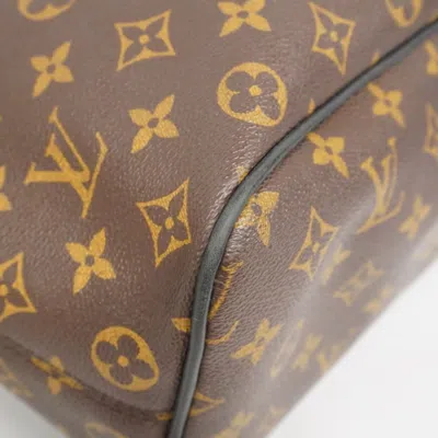 Pre-owned Louis Vuitton Black Brown Backpack () In Multi