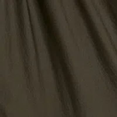 Aspesi Hooded Jacket Nylon Silk Long Sleeves In Brown