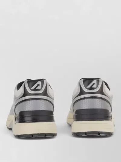 Autry Leather Hyperway Low Sneakers In Multi