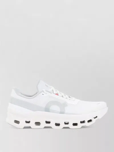 On Fabric Low-top Sneakers In White