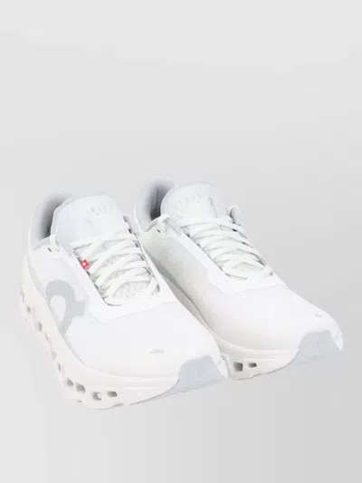 On Fabric Low-top Sneakers In White