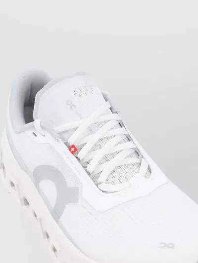 On Fabric Low-top Sneakers In White