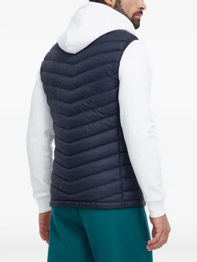 Peak Performance Quilted Gilet In Blue