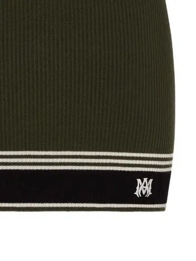 Amiri Stripe Mini Skirt In Multi