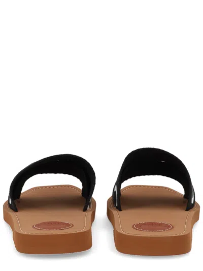 Chloé Woman Sandals Black Size 5 Polypropylene In Black