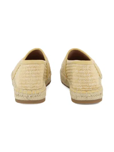 Chloé Chloe Kids Logo Embroidered Raffia Espadrilles In Neutral
