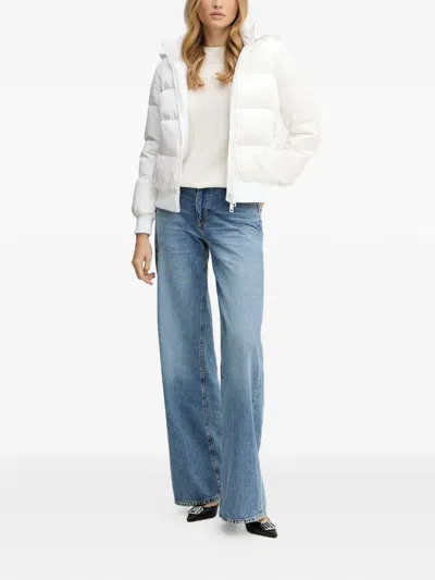 Armani Exchange Patterned Sweater In White