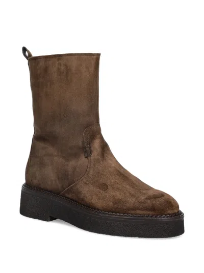 Billi Bi Zip-up Ankle Boots In Multi
