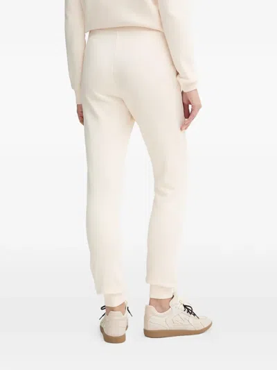 Armani Exchange Logo-detail Drawstring Track Pants In Neutral