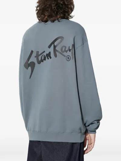 Stan Ray Logo-print Sweatshirt In Blue
