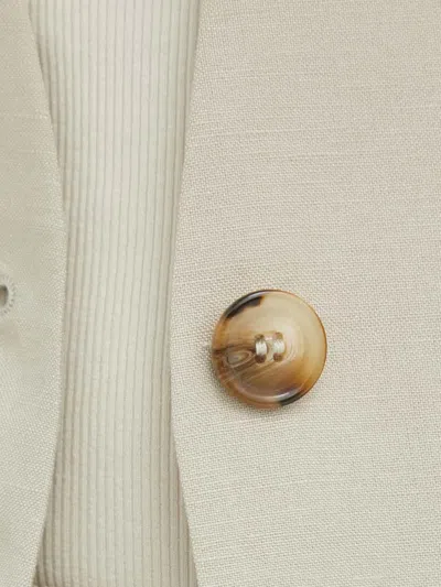Lovechild Single-breasted Jacket In White