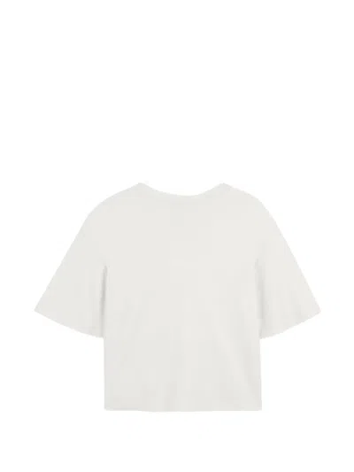 Chloé Embroidered T-shirt In White