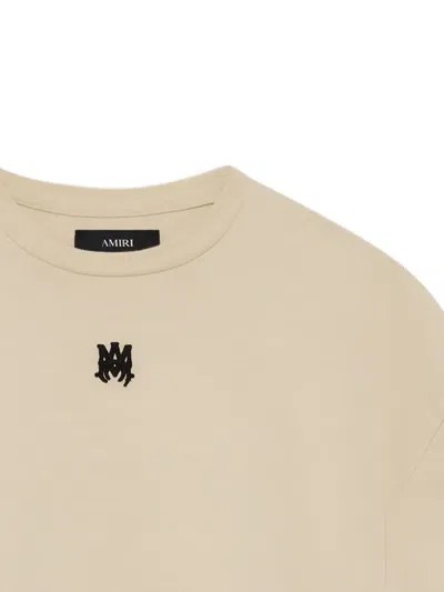 Amiri Drop Shoulder T-shirt In Neutral