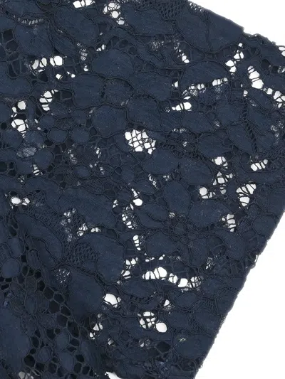 Pre-owned Prada 2015 Lace T-shirt In Blue