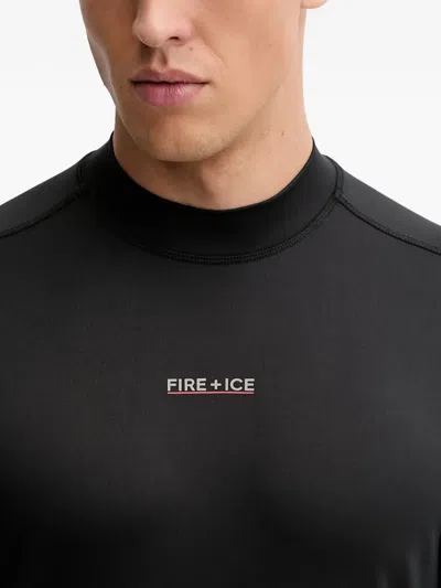 Bogner Fire+ice Logo-print Base Layer In Black